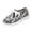 11#Gray, variant on Women Vintage Denim Abstract Print Boat Shoes, Lightweight Breathable Lace Up Casual Flats Non Slip Thick Rubber Sole Daily Walking Shoes