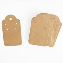 Cousin DIY Brown Craft Earring/Necklace Display Cards, 1.75x3 in, 50 Piece, Paper - Model 69995789
