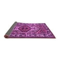 thumbnail image 2 of Ahgly Company Indoor Square Persian Purple Traditional Area Rugs, 5' Square, 2 of 4