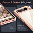 thumbnail image 5 of JETech Case for Google Pixel 8 Pro 6.7-Inch 2023, Non-Yellowing Shockproof Bumper Protective Phone Cover, Anti-Scratch Hard PC Back (Rose), 5 of 6