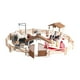 thumbnail image 5 of Figura de de caballo, juguete de granero con jinete, valla, club de caballos con caballo de jinete, juguete para niños y niñas, 5 of 9