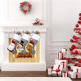 thumbnail image 4 of Christmas Stocking Set Of 3, 18" Large Xmas Stockings Decorations,, 4 of 5