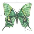 thumbnail image 2 of IH Casa Decor Metal Butterfly Wall Decor Green, 2 of 3