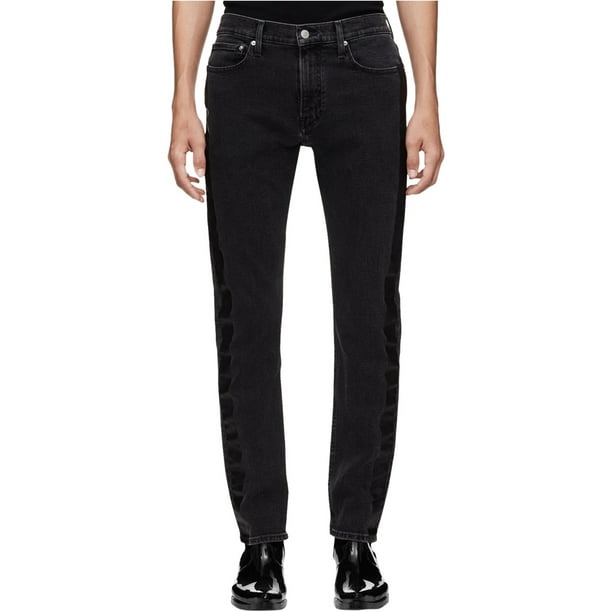 calvin klein striped pants