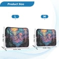 thumbnail image 4 of FORMRS 15-15.6 inch Laptop Sleeve Case Soft Carrying Quilted Computer Bag Cover, Psychedelic Jellyfish, 4 of 7
