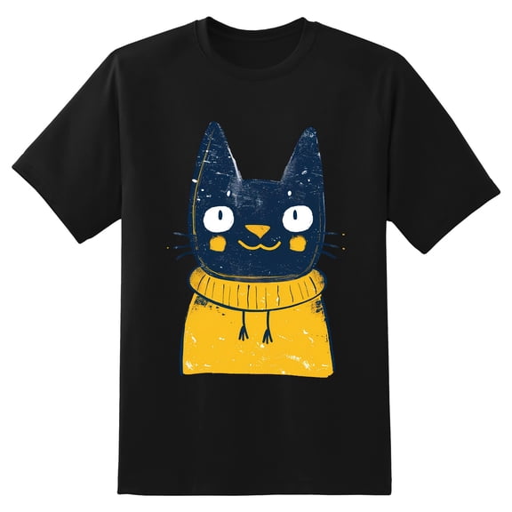 Men's Graphic TeeCat (2) Letter Print T-Shirts Round Neck Short Sleeves Sizes XS-5XL Summer Daily Casual Tops