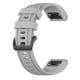 thumbnail image 2 of Correa de reloj de silicona de 20 mm para correa de pulsera deportiva Garmin Fenix ​​7S (gris), 2 of 6