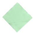 thumbnail image 4 of Paño de limpieza para gafas de 6 x 8 cm, de terciopelo de doble cara, para joyas, color verde fruta, dorado y plateado, 100 unidades, 4 of 12