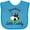 Turquoise, variant on Inktastic Grandma's Little Caddy Golf Boys or Girls Baby Bib