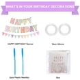 thumbnail image 2 of Banner de cumpleaños Picoway Happy Birthday para mujeres y niñas, 2 of 7