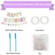 thumbnail image 2 of Banner de cumpleaños Picoway Happy Birthday para mujeres y niñas, 2 of 7