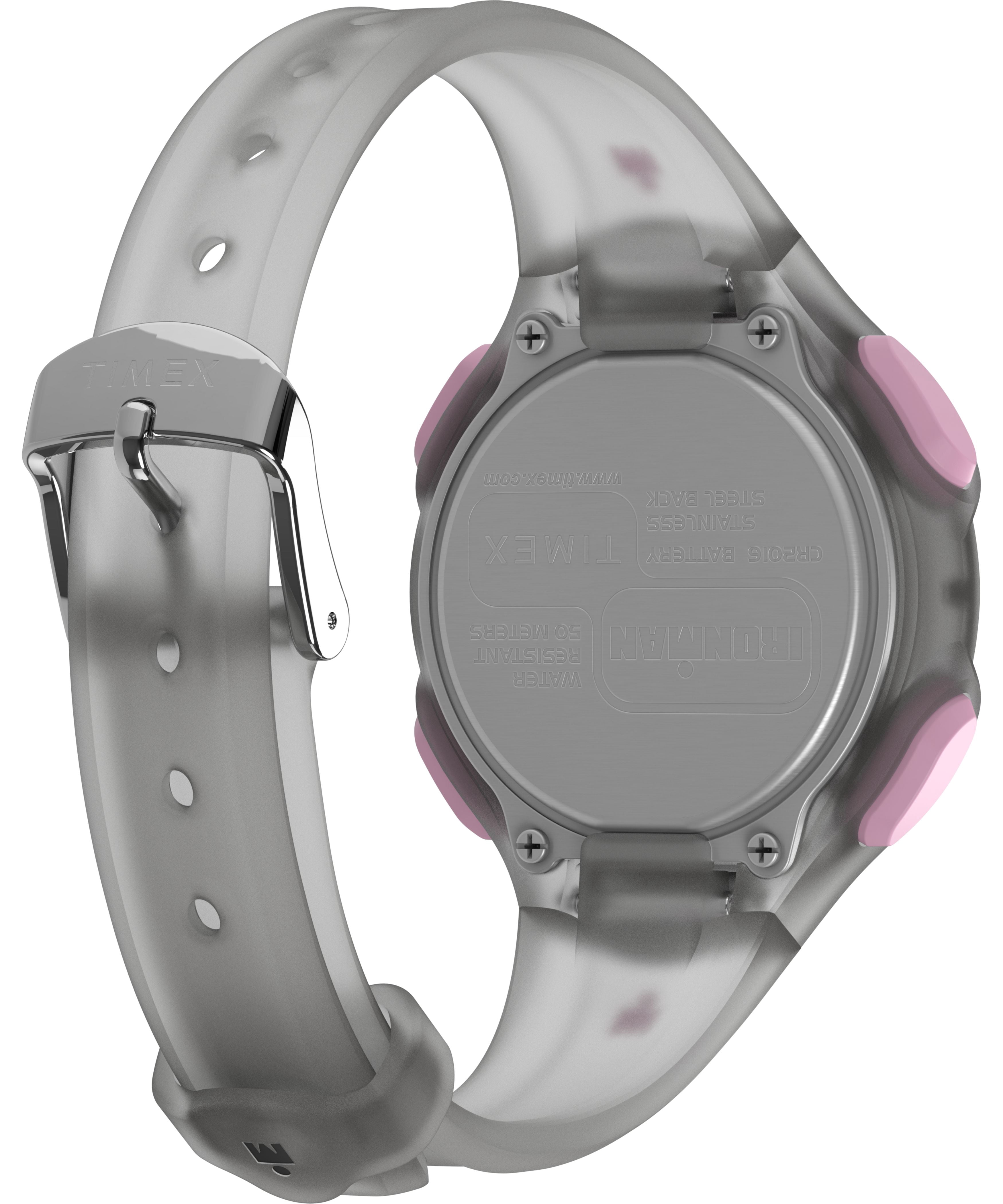 Timex Women's Ironman Essential 34mm Watch - Black Strap Digital Dial Black Case