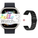 thumbnail image 1 of Hello Watch-reloj inteligente Original de 3 generación para hombre, pulsera de Fitness con Pantalla AMOLED de 2,04 pulgadas, 4GB de ROM, NFC, brújula, para Android e IOS, 1 of 4