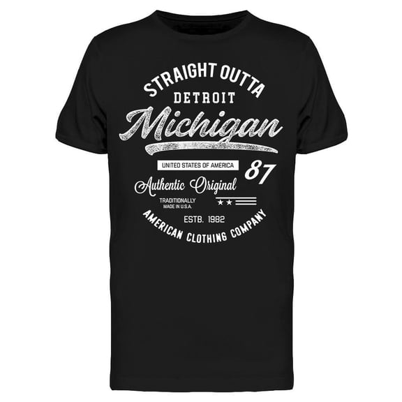 Straight Michigan Tee Men's -Image by Shutterstock