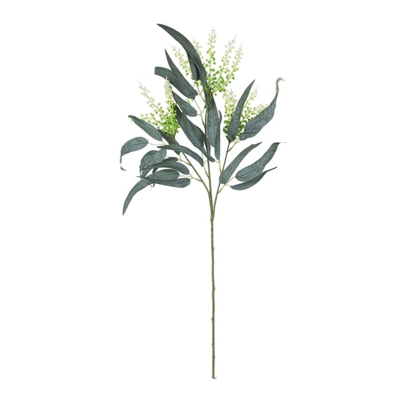 Specollect 2 Pcs Artificial Eucalyptus Stems Long Lifelike Greenery Branches for Home Decor Indoor Outdoor Arrangements Vase Filler Wedding Centerpiece Faux Plants