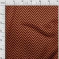 thumbnail image 2 of oneOone Cotton Silk Fabric Chevron Geometric Printed Fabric 1 Yard 42 Inch Wide, 2 of 4
