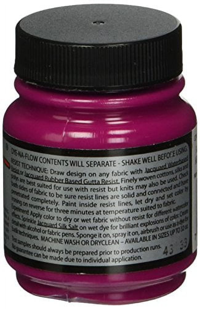 Jacquard Dye-Na-Flow Non-Toxic Specialty Paint Set, 2.25 oz Jar, Assorted Color, Set of 10