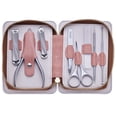 thumbnail image 2 of Kit de aseo Bertha Melina de acero quirúrgico de 8 piezas con funda, 2 of 4