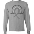 thumbnail image 3 of Inktastic Parkinson's Awareness Ribbon Rainbow Long Sleeve T-Shirt, 3 of 5