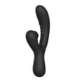 thumbnail image 4 of Pink B.O.B. Dual-Action Silicone Rabbit Vibrator Sex Toys, USB Rechargeable, 4 of 6