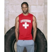 Officially Licensed Lifeguard Muscle Tank, Tee Shirt For Men, Adults, Unisex.
