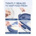 thumbnail image 3 of Recipiente de almacenamiento de arroz DDMOMMY de 9 a 14 kg con ruedas y tapa de 35 L, 3 of 7