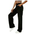 thumbnail image 4 of Byworldtasic Wide Leg Jeans for Women High Waisted Denim Pants Boyfriend Trendy Casual Jeans, 4 of 4