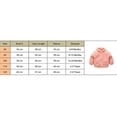 thumbnail image 4 of Bagilaanoe Toddler Baby Boy Girl Plush Coat Long Sleeve Zipper Thick Warm Jacket 12M 18M 24M 3T 4T 5T Kids Fall Winter Casual Outwear, 4 of 4