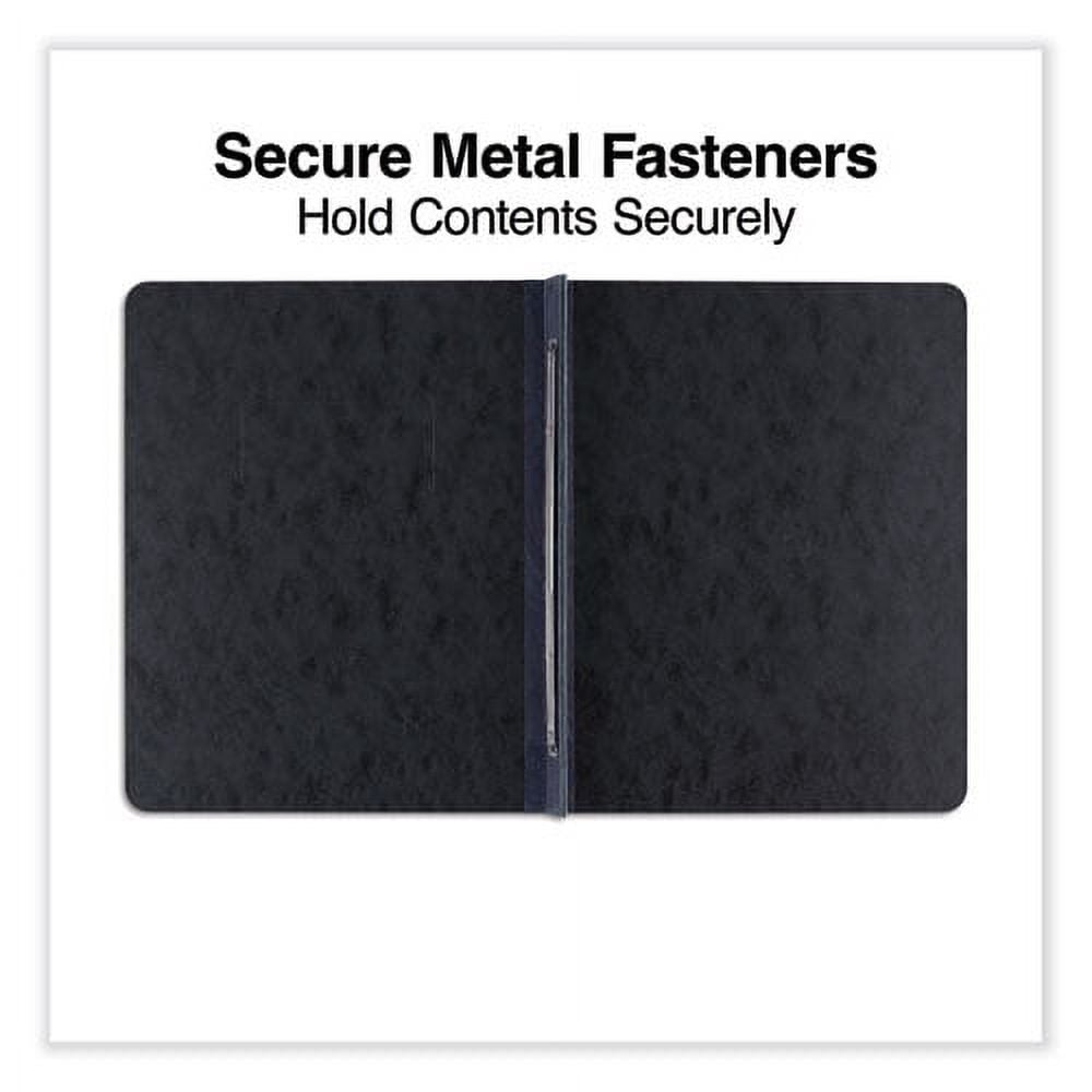 Oxford Dark Blue Pressboard Report Covers, Letter Size, 300