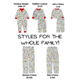 Dr. Seuss Infant Toddler Footless Sleeper Pajamas IF20409ON