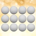 thumbnail image 3 of EeaseCA 12pcs Table Soccer Balls Replacement Balls Tabletop Game Balls Table Plastic Accessories(White/36mm), 3 of 7