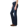 thumbnail image 3 of WallFlower Women's Luscious Curvy Bootcut Mid-Rise Insta Stretch Juniors Jeans (Standard and Plus), 3 of 8