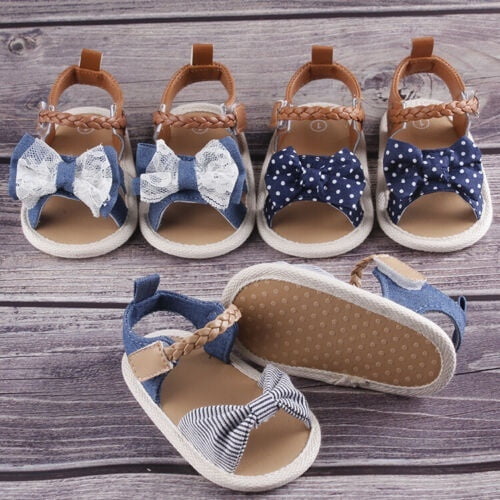 Fashion Infant Baby Girl Soft Sole 