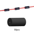thumbnail image 4 of 10 or 50pcs Bike Brake Cable Silicone Rings Brake Line Pipe Octagonal O-rings Inner Cable Inner Steel Wire Protector , Black 50pc RC126, 4 of 8