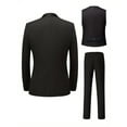 thumbnail image 2 of Premium 3pcs Suit - with Garment Bag | High-end, Fashionable | Suitable for Business, Wedding, 2 of 7
