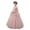 Pink, variant on Wdgfv Little/Big Girls Lace Bridesmaid Dress Flower Kid Wedding Ball Gown Toddler Princess Pageant Evening Dresses Pink 13-14 Years