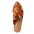thumbnail image 4 of Time and Tru Women's Cut Out Heel Mule, Slip-on Cognac, Size 7.5, 4 of 5