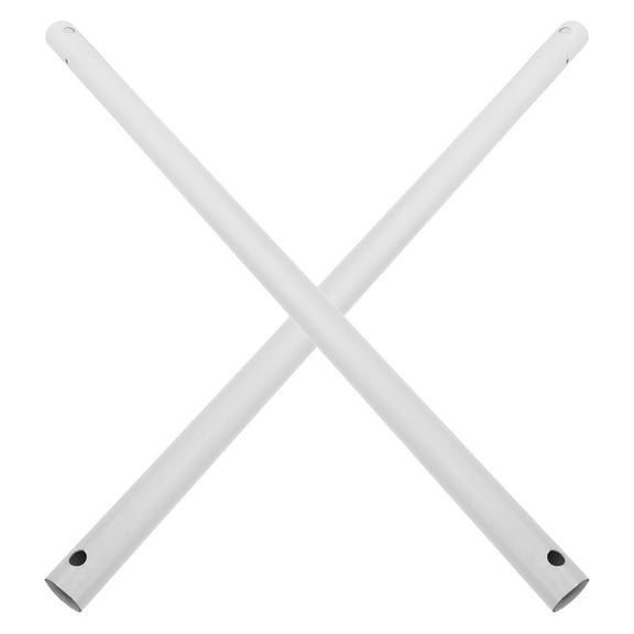 2 Pcs Ceiling Fan Rod Hook Extension Rod Ceiling Fan Fan Extender Rod Downrod Extension for Fan