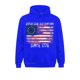 thumbnail image 3 of Sudadera con capucha Harajuku con la bandera de Ross de Estados Unidos divertida y distanciamiento social desde 1776, ropa ajustada, sudaderas familiares de gran oferta 2021, 3 of 5