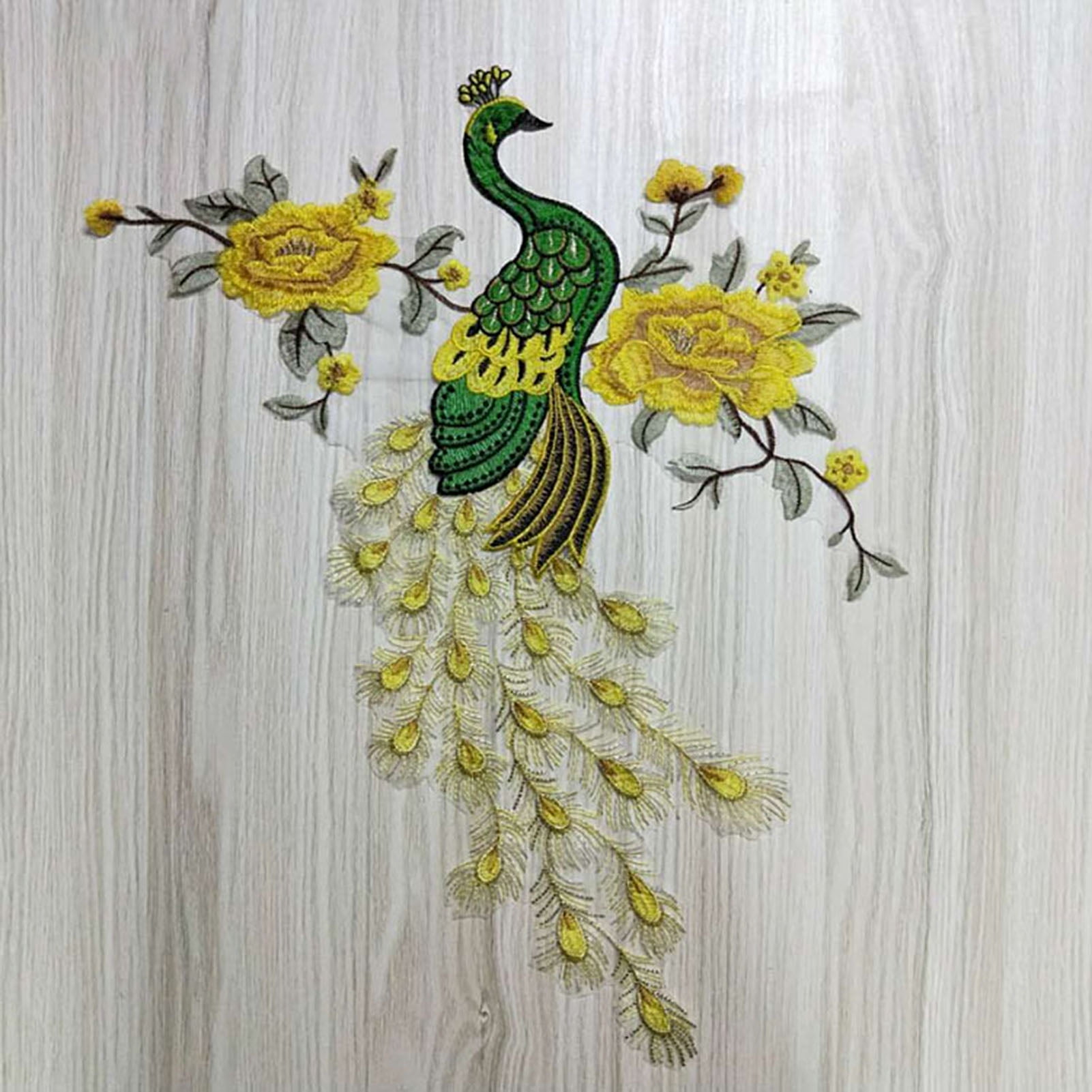 Washable Heavy Multi Peacock Embroidery at Best Price in Surat