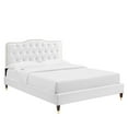 thumbnail image 2 of Modway Amber King Platform Bed in White, 2 of 10