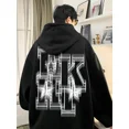 thumbnail image 3 of Sudadera con capucha de gran tamaño para hombre, suéter con letras estampadas de Hip Hop, ropa de calle Y2K, Otoño, 2024, 3 of 5