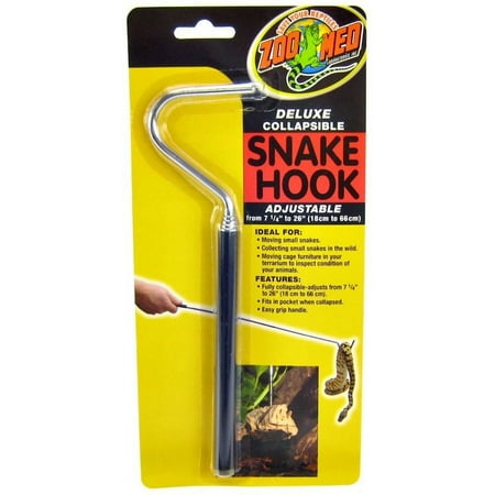 Zoo Med Deluxe Collapsible Snake Hook [Reptile Leashes and Hooks, Reptile Supplies] 6 count (6 x 1 ct)