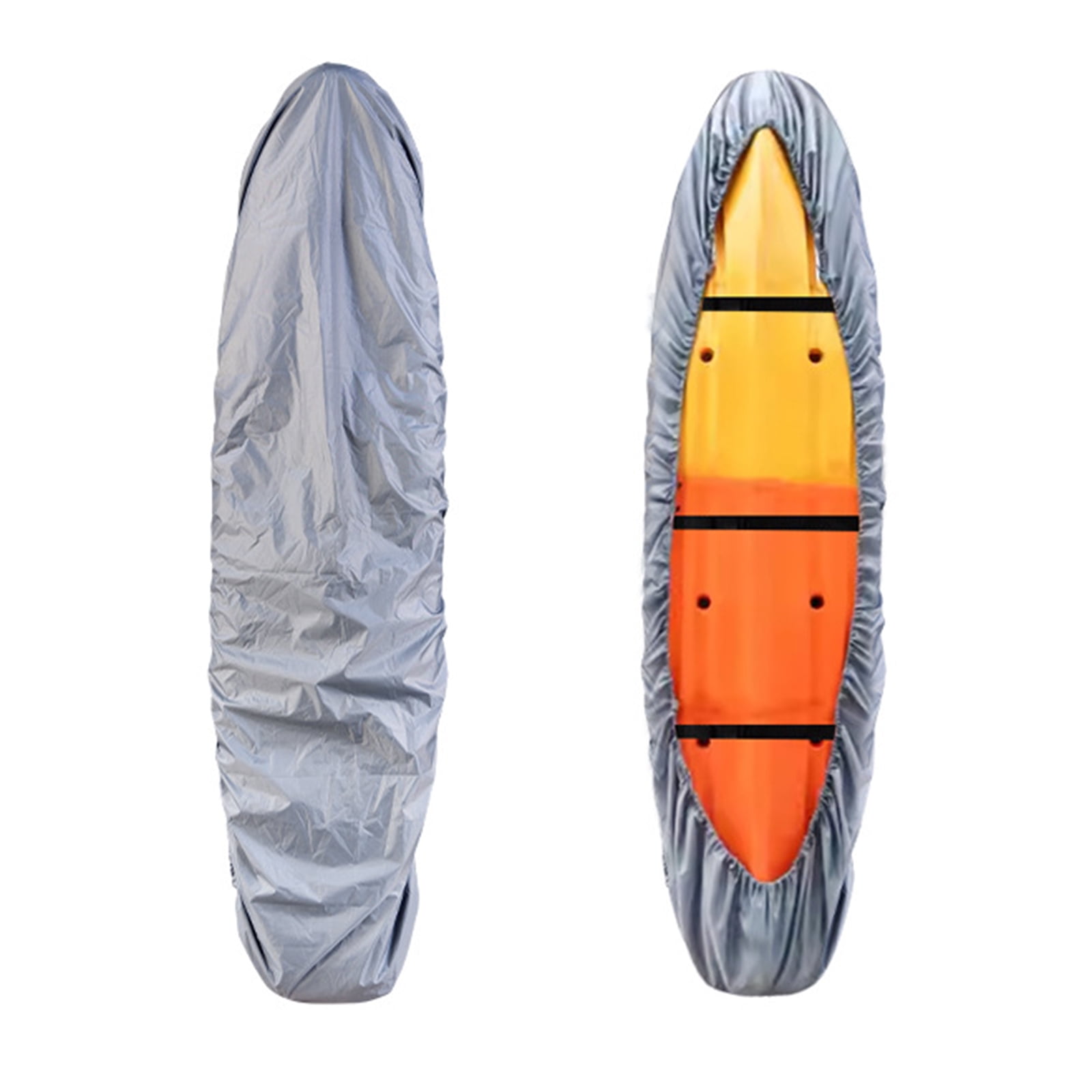Kayak Cover,Waterproof Cover Duty Canoe Cover Heavy Duty Canoe Buckle Waterproof Sun Twirltide Cover 420d With Boat Cover Windproof Canoe Boat Cover Indoor And Cover Windproof Indoor