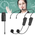 thumbnail image 4 of Luckyn 2.4G Wireless Microphone Headset Mic System for Voice Teaching Speaker Karaoke - Double Mic, 4 of 9