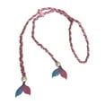 thumbnail image 3 of jinwen Corde de Plongée, Bandeau Long pour Cheveux, Bandeau de Plongée Fait Main, Rose, 3 of 9