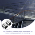 thumbnail image 4 of Shisuyan Grab Bar End Caps Silver Stainless Steel 2Pack 16Mm Diameter, 4 of 9