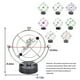 thumbnail image 5 of Cateissary Bola de péndulo, bolas de equilibrio, movimientos giratorios, juguete de ciencia, vaso de mesa, artefacto giratorio, suministros de Decoración del hogar A603/Verde, 5 of 6