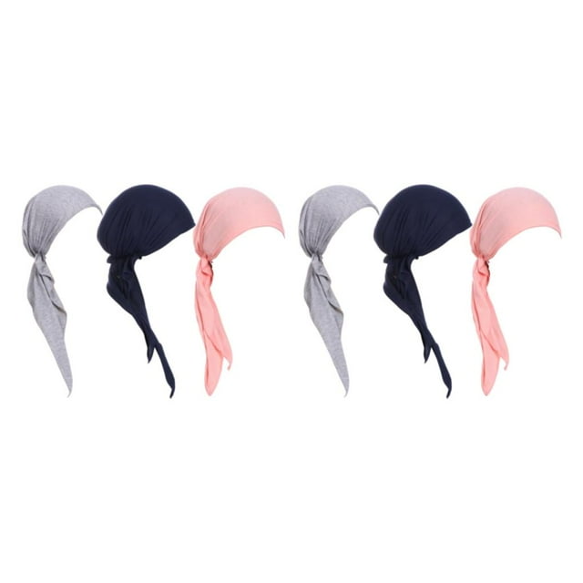 Thinsony 3x Style Polyvalent Foulard pour Protection Solaire et Mode Longue Queue Bandana Casquettes Bandana Chapeaux Multicolore 2ensemble