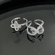 thumbnail image 2 of Silver Rings Butterfly Zircon RingsAdjustable Rings Eternity Rings, 2 of 5